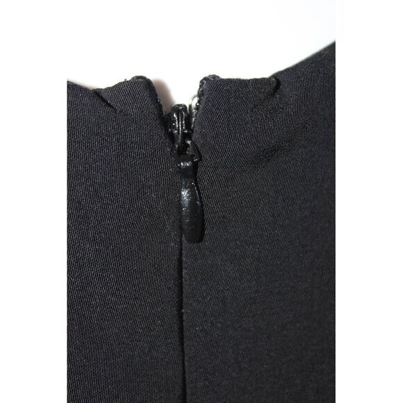 Elle Lauri Womens Cotton Textured Striped Layered Dresses Black Size M L Lot 2 - Picture 7 of 8